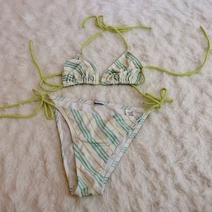 Burberry string bikini size medium